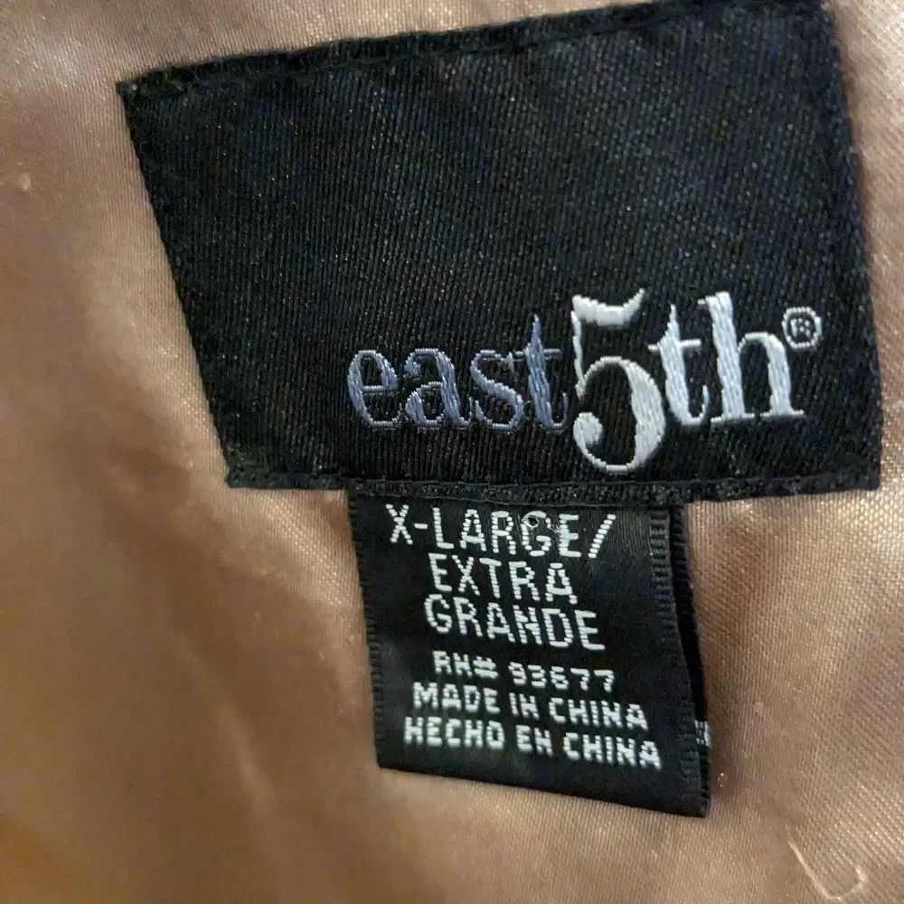 East 5th Hooded White Faux Fur Coat - Picture 8 of 9